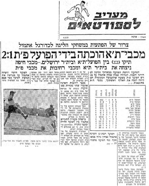 סיקור המשחק במעריב