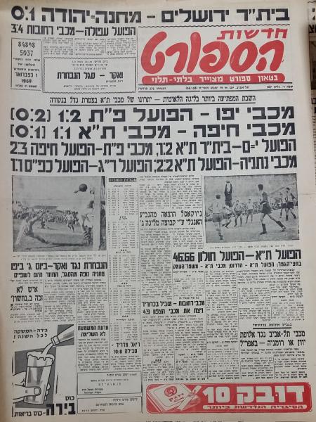 מחזור 6 - מכבי יפו (2:1) - עמוד השער של חדשות הספורט
