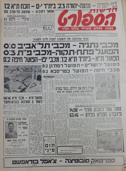 מחזור 17 - מכבי פתח-תקוה (0:3) - עמוד השער של חדשות הספורט