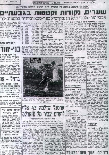 מוסף הספורט של ידיעות אחרונות.