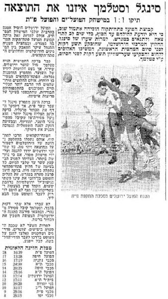 סיקור המשחק במעריב