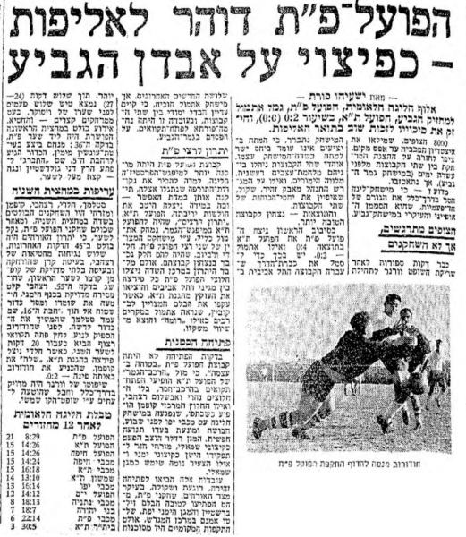 סיקור המשחק במעריב