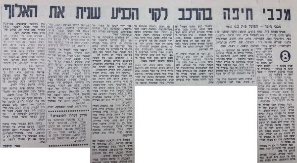 סיקור המשחק בחדשות הספורט