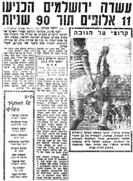 מחזור 3 - הפועל ירושלים (2:1) - סיקור המשחק בידיעות אחרונות