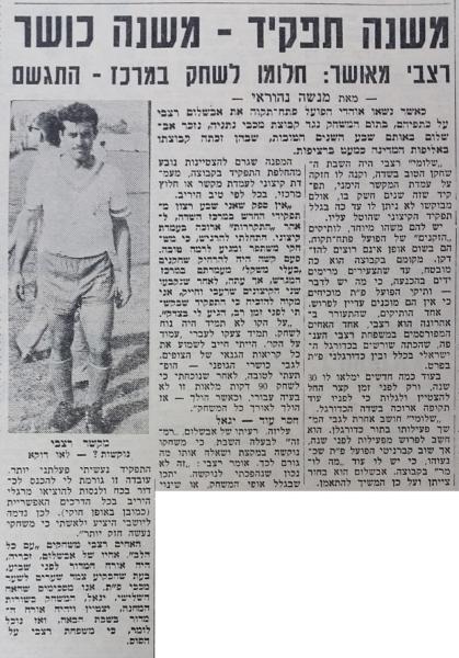 ראיון עם אבשלום רצאבי בחדשות הספורט
