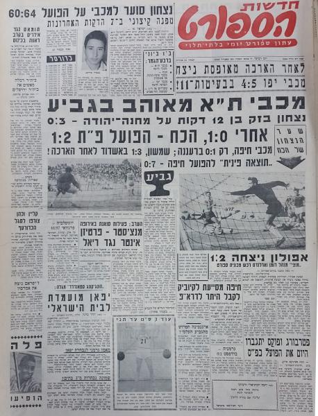 גביע - שמינית גמר - הכח רמת-גן (2:1) - עמוד השער של חדשות הספורט