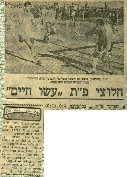 נתוני המשחק מתוך מעריב.