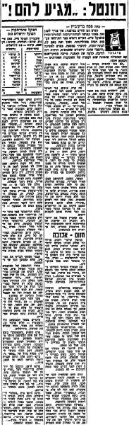 סיקור המשחק בחדשות הספורט