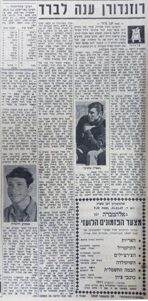 סיקור המשחק בחדשות הספורט