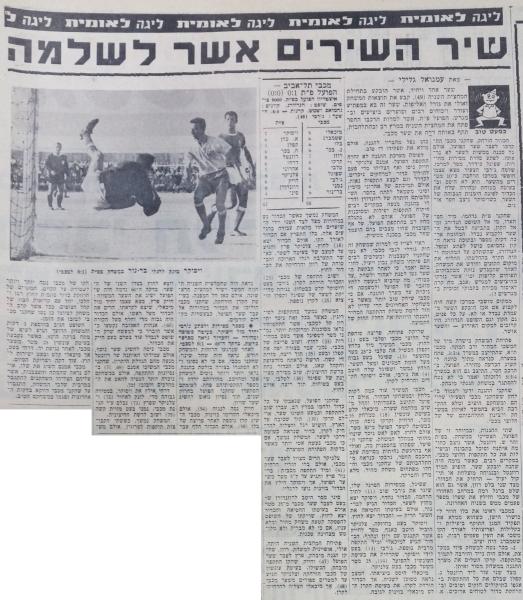 סיקור המשחק בחדשות הספורט