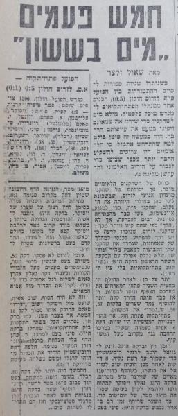 סיקור המשחק בחדשות הספורט
