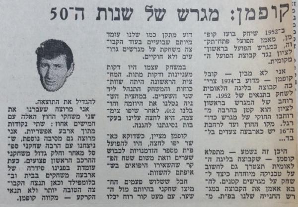 מאמן הפועל פ"ת, בועז קופמן, מתלונן על תנאי המגרש בראשון-לציון