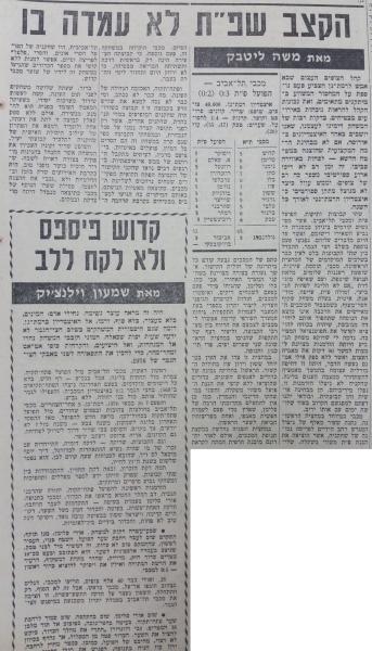 סיקור המשחק בחדשות הספורט
