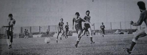 1978/79 - מחזור 28 - הכח רמת-גן (1:1) - ציון יוסף כובש את שער השיוויון לרשת הכח ר"ג