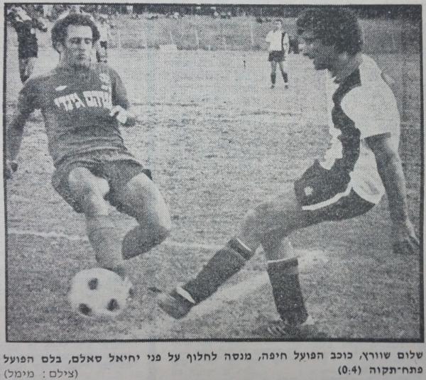 יחיאל סאלם מנסה לבלום את שלום שוורץ