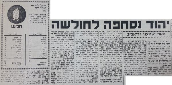 סיקור המשחק בחדשות הספורט