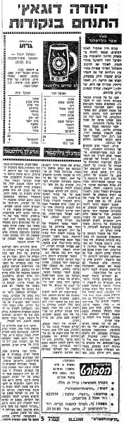 סיקור המשחק בחדשות הספורט