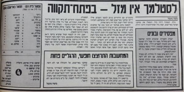 מחזור 10 - הפועל באר-שבע (0:1) - סיקור המשחק בעיתון חדשות