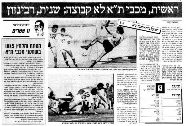 סיקור המשחק במעריב