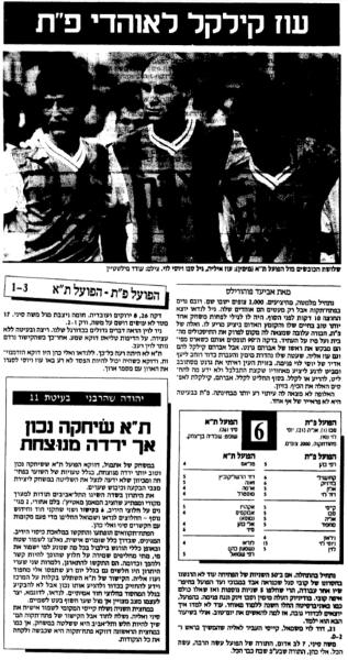 סיקור המשחק במעריב