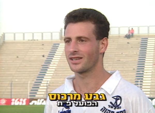 גבע מרקוס מתראיין בסיום הדרבי