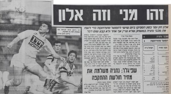 מחזור 24 - מכבי נתניה (0:2) - סיקור המשחק במעריב