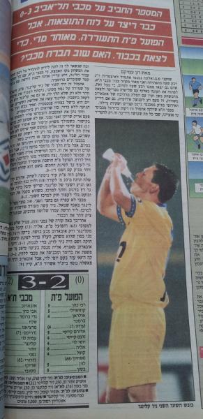סיקור המשחק במעריב