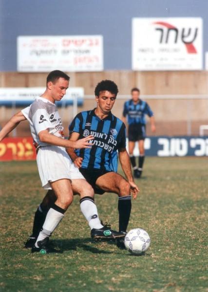 בני קוזושווילי וטל בניה. צילום: אלי אלגרט