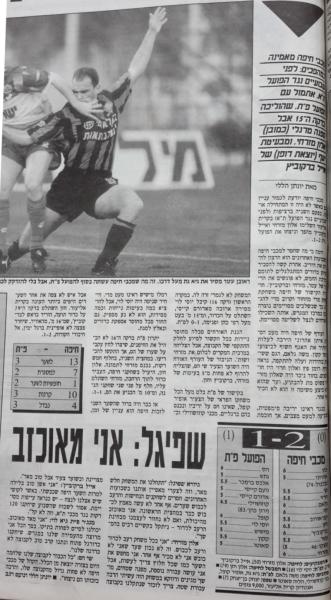 סיקור המשחק במעריב