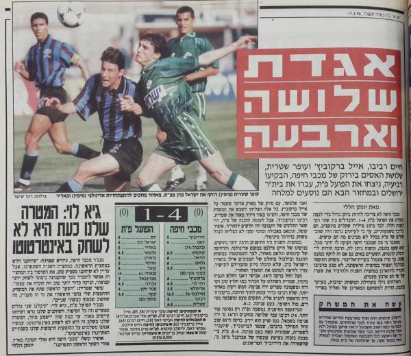 סיקור המשחק במעריב
