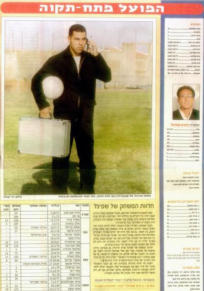 לקראת פתיחת עונת 1998/99, מתוך מוסף פתיחת העונה של מעריב