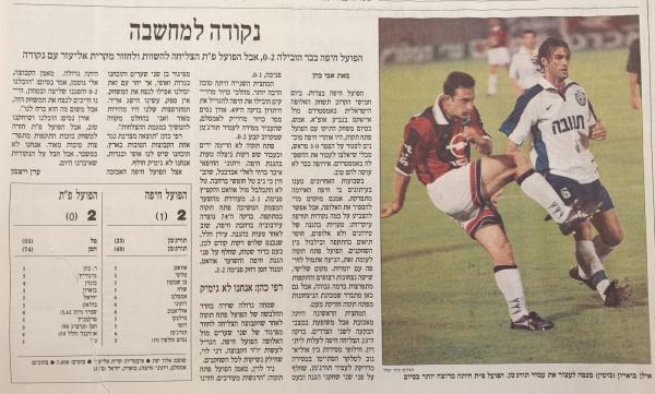 סיקור המשחק בהארץ