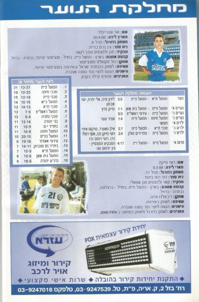 מתוך תוכניית המשחק