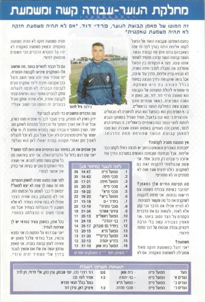 מתוך תוכניית המשחק - ראיון עם פרדי דוד