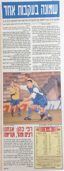 סיקור המשחק במעריב