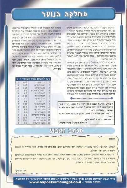 מתוך תוכניית המשחק