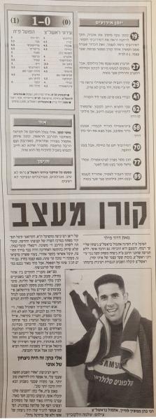 סיקור המשחק במעריב