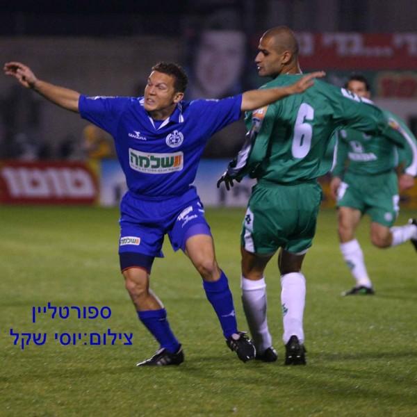 2003/04 - מחזור 15 - מכבי חיפה (0:2) - ברק בכר ואדורם קייסי