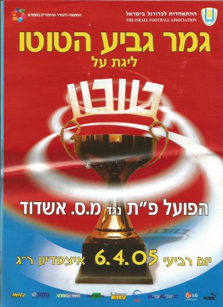 עמוד השער של תוכניית המשחק