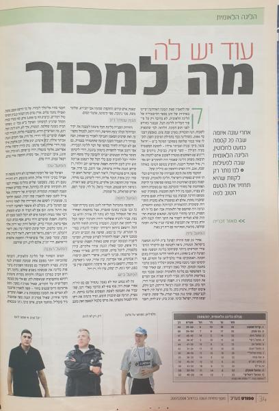 מתוך מוסף פתיחת העונה של מעריב לעונת 2007/08, על הליגה הלאומית