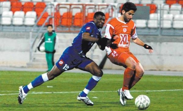 2007/08 - מחזור 16 - הפועל נצרת-עילית (1:0) - פטי נימבה נחסם ע"י מור ממן