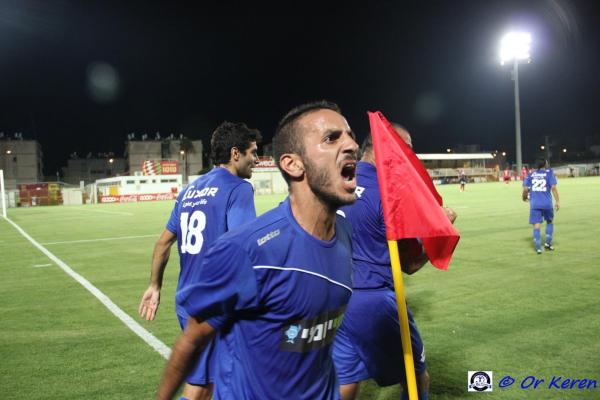 איתי אלקסלסי מתקשה להירגע אחרי השער של אדריאן פרננדס