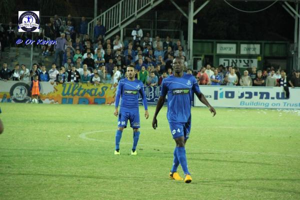 2013/14 - מחזור 8 - מכבי יבנה (1:1) - אימורו לוקמן ואיתי אלקסלסי