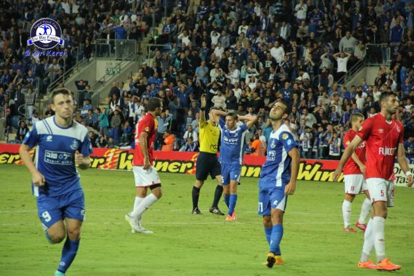 2014/15 - מחזור 6 - הפועל תל-אביב (1:0) - דור חוגי, דור כוכב ועומרי אלטמן מאוכזבים אחרי עוד החמצה