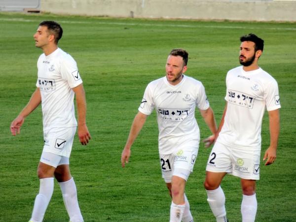 דניאל כהן, עומר ורד ואיציק כהן בסיום המשחק