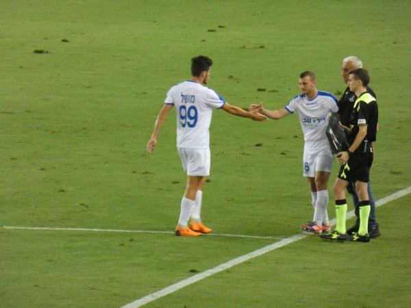 2018/19 - מחזור 3 - הפועל קטמון (1:0) - אלעד גבאי מחליף את שי מושל ונכנס להופעת בכורה במדי הקבוצה
