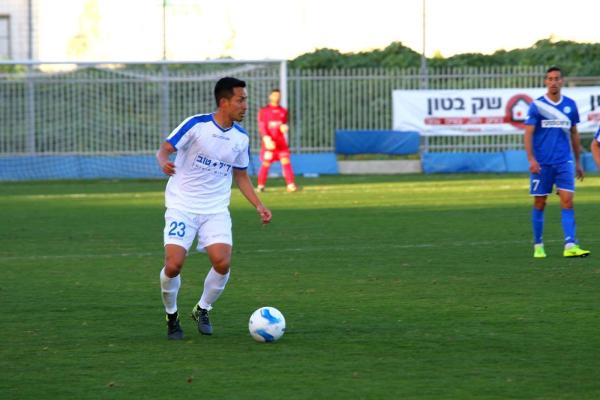 2018/19 - מחזור 23 - בית"ר תל-אביב רמלה (1:0) - טאקויה מוראימה בפעולה. הספיק לשחק פחות מעשרים דקות בבכורה שלו לפני שהמשחק פוצץ