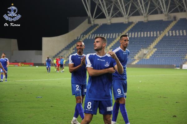 2019/20 - טוטו - מחזור 1 - עירוני רמת-השרון (0:0) - עומר בוארון, עמית מזרחי ויוסף עוודי בסיום המשחק