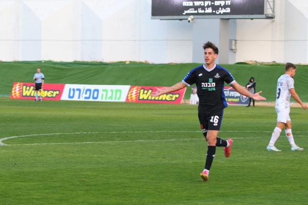 רועי דוד חוגג שער בכורה בליגה